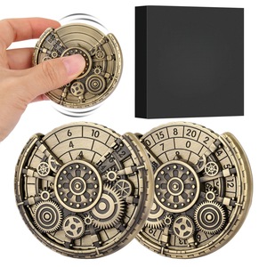 Spinner de Dados Metálico con Diseño Steampunk, Rodillo Giratorio 7 en 1 para Juegos de Rol, Accesorio de Juego, Regalo de Boda, Bolsa para Adultos - Product Image 5