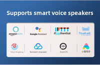 Tuya Smart WiFi Télécommande IR Moderne 360 Degrés Hub Infrarouge Contrôle Vocal via App Fonction d'Apprentissage Alimentation USB pour TV Ventilateur Climatiseur