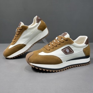 <span class=keywords><strong>Scarpe</strong></span> Sportive Casual da <span class=keywords><strong>Uomo</strong></span> di Lusso Firmate Forrest Gump in Vera Pelle Traspirante con Lacci, Nuova Collezione Primavera 2026, Modello Monostrato - Product Image 2