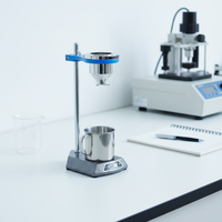 Viscosímetro Capilar de Vidrio Analógico Ndj 85 U-Can Mooney Ostwald Food Dvplrv Ametekk para Aceite, Tubo de Viscosímetro Usado Tipo Brookfield