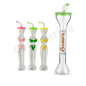 Taza de botellas de jugo en forma de Ganazono con logotipo personalizado de alta calidad con tapa para fiesta Barconic - Product Image 3