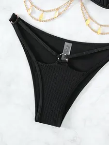 2023 New Summer Bikini Swimwear 2 Pieces Set Swimsuit Quike Drying Fashion Show Sexy Women Swimwear Beachwear