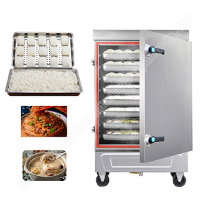 <b>Cooker</b> with vermicelli SUS 304 gas <b>rice</b> steamer 12 tray - Product Image 6