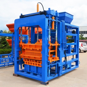 QT4-12new béton entreprise à domicile petites machines échelle de construction bloc faisant la machine équipement - Product Image 1