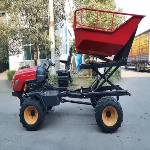 Palm garden 4WD moteur diesel transporteur Tracteur