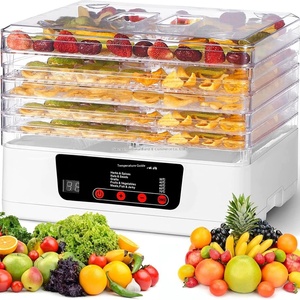<span class=keywords><strong>Deshidratador</strong></span> de Alimentos de Plástico para Cocina de 5 y 8 Capas, Secador de Frutas y Verduras Pequeño, <span class=keywords><strong>Deshidratador</strong></span> de Alimentos para Mascotas y Snacks - Product Image 1