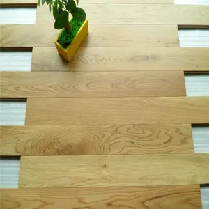 Guangzhou factory low price white oak parquet flooring
