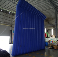Barrière anti-bruit gonflable portable sur mesure pour usine
