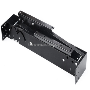 450mm/550mm/660mm için mobilya katlama mekanizması destekler masaüstü çerçeve tampon fonksiyonel yemek masası kaldırma siyah renk - Product Image 4