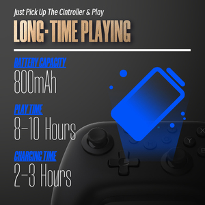 Ergonomic Wireless BT Gamepad for Nintendo <strong>Switch</strong> Motion Sensor Game <strong>Controller</strong> with Vibration Motor Feature - Product Image 6