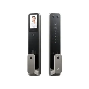 สำหรับ Xiaomi Smart Door Lock G500 ระบบจดจำใบหน้า 3 มิติ พร้อมกล้องวงจรปิดแบบตาแมว ปลดล็อคด้วยลายนิ้วมือ บลูทูธ รหัสผ่าน ใช้งานร่วมกับแอป Mi Home - Product Image 1