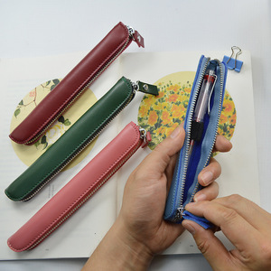 เคสป้องกันปากกาอิเล็กทรอนิกส์รุ่นที่สอง, ซองใส่ปากกาหนัง PU สไตล์ญี่ปุ่นและเกาหลี, กระเป๋าใส่ปากกา, ปากกาหมึกซึม - Product Image 1