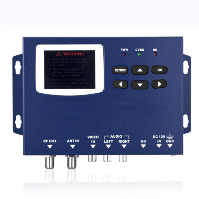 DMB-9590 Low Cost One Channel MINI 1080P H264 HD CVBS RCA to RF DVB-T ISDB-T Encoder Modulator