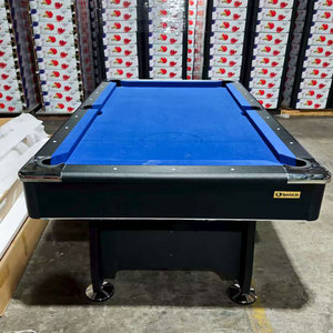 Mesa de billar de 7 pies de alta calidad con retorno automático de bolas, mesa de billar interior de MDF para sala de juegos familiar, uso en Club, TP-8413G - Product Image 6