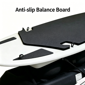 Tavola di Equilibrio per <span class=keywords><strong>Pilates</strong></span> e Surf di Alta Qualità, Attrezzatura Fitness <span class=keywords><strong>Aerobica</strong></span> con Altezza Regolabile per Migliorare la Stabilità del Core - Product Image 4