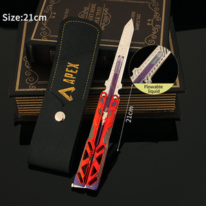 Porte-clés LT <span class=keywords><strong>Apex</strong></span> <span class=keywords><strong>Legends</strong></span>, couteau porte-clés, alliage de zinc, 21 cm, 24 cm, jouet héritage, porte-clés Wraith - Product Image 3