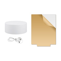 Base de lampe LED 3D avec acrylique, modèle 2025, en promotion