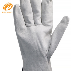Guantes de trabajo de piel de cerdo sin forro de Cuero de cerdo para hombre, Guantes de conductor, Guantes de conductor, Guante de soldadura Tig Laboral - Product Image 6