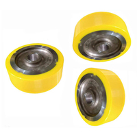 Roue de guidage personnalisée en polyuréthane (PU) pour cabine d'ascenseur, amortissante et absorbant les chocs, pour ascenseurs de passagers et de marchandises