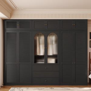 Armoire moderne en acier avec tiroirs et portes à persiennes, placard de rangement métallique pour chambre à coucher, taille personnalisée pour l'Asie du Sud-Est - Product Image 1