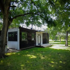 Kiosque Conteneur Préfabriqué Personnalisé pour l'Intégration Verticale en Usine, Faible Impact sur le <span class=keywords><strong>Site</strong></span>, Prêt à l'emploi pour Bar à Jus en Bord de Mer - Product Image 2