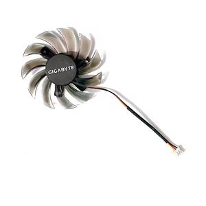 Ventilateur GPU 75MM 3PIN T128010SM pour GIGABYTE <span class=keywords><strong>GTX</strong></span> <span class=keywords><strong>460</strong></span> 465 560 Ti 580 650 750Ti GT440 GT610 GT730 HD 6850 - Product Image 3