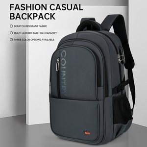 Mochila de Viaje HAIBOWY de Lujo y Gran Capacidad para Hombre, Impermeable, Estilo Casual de Negocios, Sistema de Transporte al Hombro, para Computadora y Escuela - Product Image 1