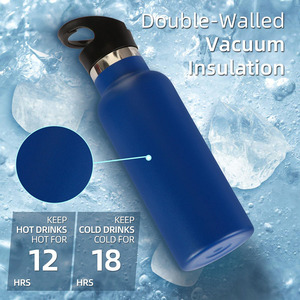 OEM/ODM 500ml Stainless Steel Vacuum Insulated Tumblers <b>with</b> Customized Color & Logo Extra Straw and <b>Lid</b> - Product Image 5