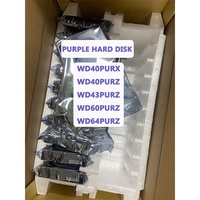 Hard Disk Interni SATA da 2TB 3.5 Pollici Viola per Videosorveglianza DVR NVR Telecamere CCTV WD20PURZ WD23PURZ