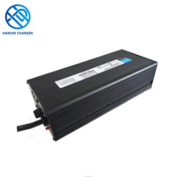 Chargeur de batterie LiFePO4 Hardin HD600W 24V20A 29.2V18A 29.2V20A pour véhicules électriques 600W Entrée 220V Coque en aluminium noir PFC