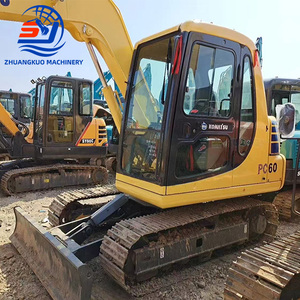 Miniexcavadora Komatsu PC60 de 6 Toneladas de Peso Operativo con Cucharón de Excavación de 0.18m³ de Capacidad, Modelo Usado - Product Image 2