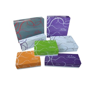 Boîte d'emballage jetable personnalisée pour cupcakes, donuts, pâtisseries, snacks, biscuits, avec couvercle et base, coins collés, pour la restauration rapide - Product Image 1