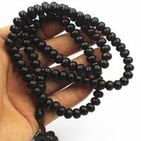 Chapelet Musulman Tasbih 99 Perles Islamiques Bracelet Collier de Prière Perles Arabes Cadeaux de l'Aïd