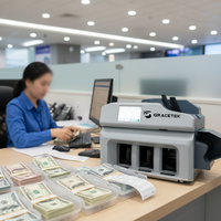 Machine de tri de billets, trieuse de devises, machine de tri de monnaie, discriminateur de billets de banque