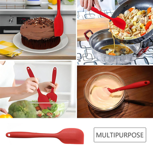 Manufacturer cheap hot sale in stock heat resistant food grade mini <b>silicone</b> spatula for Cooking and Mixing Spatula <b>Silicone</b> - Product Image 5