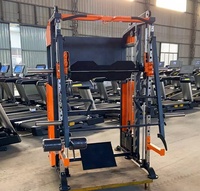 Máquina Multifuncional de Gimnasio ONESTARSPORTS, Máquina Smith para Levantamiento de Pesas, Equipo de Entrenamiento de Fuerza Cruzada, Máquina de Ejercicios