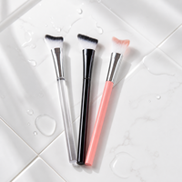 Shampoo pour cils synthétiques à poignée rose, prix d'usine, marque privée, soin professionnel après-extension de cils, soin de beauté
