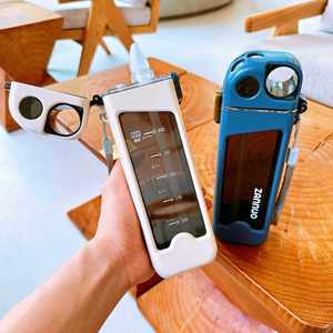 แก้วพลาสติกทรงเหลี่ยมทันสมัย ขนาด 350 มล. ปลอดสาร BPA เหมาะสำหรับเล่นกีฬา พกพาสะดวก มีขีดบอกปริมาณ สำหรับเด็ก ใช้กลางแจ้ง - Product Image 3