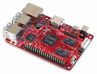 Carte de développement HT ODROID-C4 SBC Amlogic S905X3 Quad-Core Cortex-A55 2.0GHz 4GB DDR4 Mali-G31 MP2 GPU Gigabit Ethernet 4K@60Hz