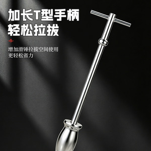 Universal Three Jaw Internal External Bearing <b>Puller</b> Set 5 Piece Alloy Steel T Handle Industrial Gear Removal Tool - Product Image 4