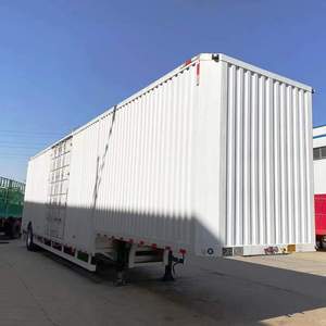 Remolques de Caja de 3 Ejes de 53 Pies, 30t, 40t, 50t, Semirremolque Cerrado, ¡Gran Venta al Mejor Precio! - Product Image 6