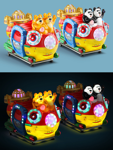 ขายตรงจากโรงงาน อุปกรณ์สวนสนุกสำหรับเด็ก รถยนต์ไฟฟ้าหยอดเหรียญพร้อมเสียงเพลง สำหรับศูนย์การค้า - Product Image 5