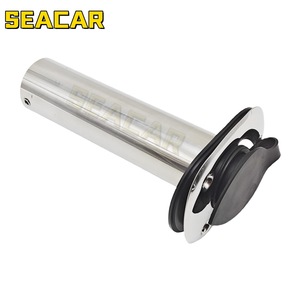 Soporte para Caña de Pescar Seacar de 90 Grados en Acero Inoxidable con Cubierta de PV para Uso en Barcos - Product Image 2