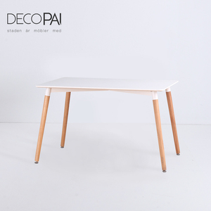 Piccola famiglia-di dimensioni tavolo da pranzo bianco sala da pranzo moderna semplice tavolo da pranzo di moda un - Product Image 1