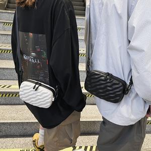Vente en gros Boîte noire tendance <span class=keywords><strong>rigide</strong></span> pour hommes Sac à bandoulière pour femmes avec sac à bandoulière pour hommes - Product Image 1