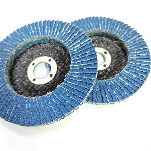 Disque à lamelles en zircone bleue, dureté moyenne, meulage plus rapide, durée <span class=keywords><strong>de</strong></span> vie plus longue, disques à lamelles standard A/O - Product Image 1