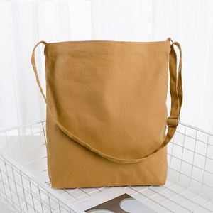 Wholesale <strong>Cheap</strong> Cotton Canvas Shoulder <strong>Bag</strong> Messenger <strong>Bag</strong> With Inside Pockets - Product Image 5