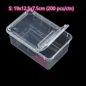 Gamelle plastique pour Reptile, boîte d'alimentation, terrarium, pour abri de voyage, pour gecko grenouille, araignée, serpent, lézard - Product Image 5