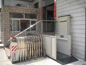 Lichtgewicht draagbare elektrische verticale rolstoellift van 1m tot 7m voor thuisgebruik - Product Image 3