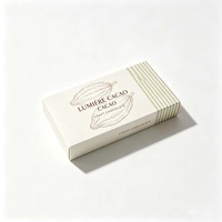 Boîte à chocolat sur mesure, fabrication directe d'usine, emballage en carton de luxe 350 g/m² avec estampage or premium et impression UV offset